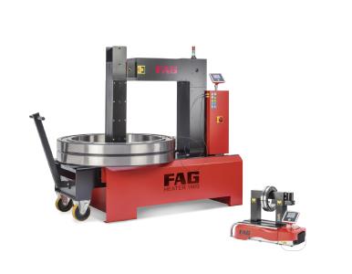 Die neue Generation der FAG HEATER wärmt Werkstücke von bis zu 1,6 Tonnen mit Wirkungsgradwerten von bis zu 0,9 an