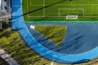 Sportanlage in Kattowitz, Polen