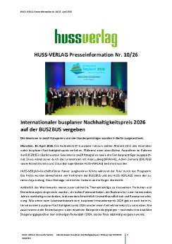 Presseinformation_10_HUSS_VERLAG_Internationaler busplaner Nachhaltigkeitspreis 2026 auf der BUS.pdf