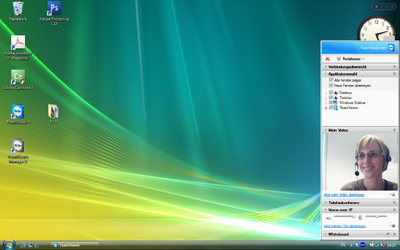 Screenshot TeamViewer 5 / Präsentation
