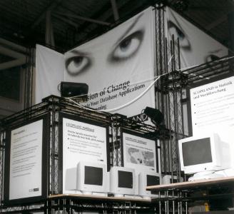 So sah der Scopeland-Messestand bei der Münchner
