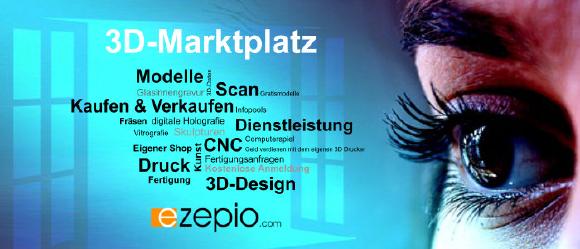 Frühjahrsaktion: 3D-Portal ezepio bis 21. Juni 2017 provisionsfrei nutzen
