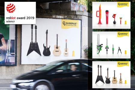 Kampagnenmotive OHROPAX von sumner groh + compagnie