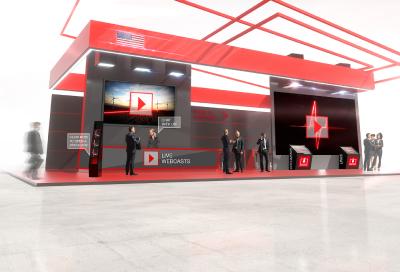 Am 15. September 2020 ist Lösungsanbieter Eplan mit seiner internationalen Virtual Fair in allen Zeitzonen online. Zahlreiche Länderpavillions wurden integriert, in denen Webcasts regionaler Teams – hier am Beispiel der USA – stattfinden / Bild; Eplan Software & Service GmbH & Co. KG