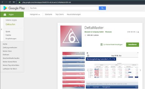 Bissantz veröffentlicht DeltaMaster-App für Android