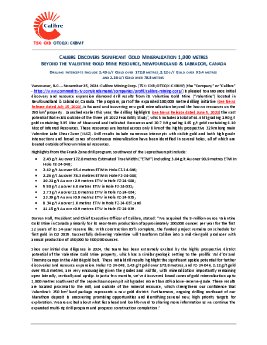 20241124 Calibre's Valentine Gold Mine Exploration Drill Results News Release (Final)_EN.pdf