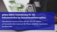Neue gefma Verzeichnisse zur Dokumentation