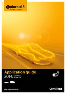 The ContiTech Power Transmission Group’s 2014/2015 Application Guide can be ordered with immediate effect. Photo: ContiTech