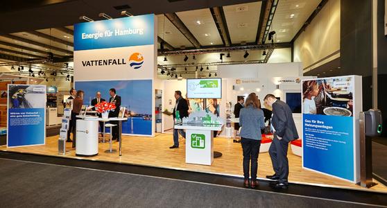 Bereits im vergangenen Jahr konnten interessierte Besucher sich am Vattenfall-Stand informieren