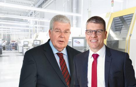 Dr Dieter Kress hands over the management of MAPAL Dr. Kress KG to his son, Dr Jochen Kress.