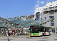 Mit dem GPSauge weiss der Fahrdienstleiter ständig wo seine Busse sind, kennt den Besetztgrad oder Betriebszustände