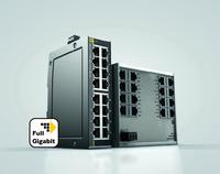 Smaller, faster, more efficient – these are the new Plug & Play Full Gigabit Ethernet switches from HARTING