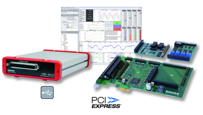 Messsysteme für USB und PCIe von bmcm