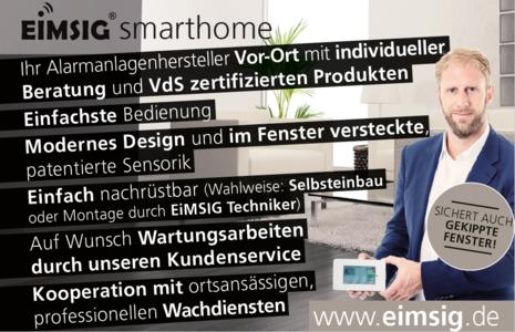 EiMSIG - Die schlaue Alarmanlage, die auch gekippte Fenster sichert