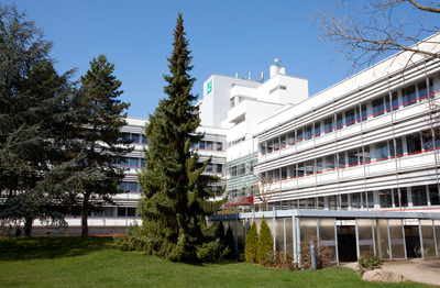 Standort des IOSB in der Karlsruher Oststadt. © Fraunhofer IITB 2009