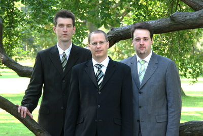 Sie wollen den Dschungel der Urheberrechtsverletzungen im Internet mit ihrer Neugründung CoSee GmbH lichten: Dr. Martin Steinebach, Patrick Wolf und Konstantin Diener (von links). Foto: CoSee GmbH