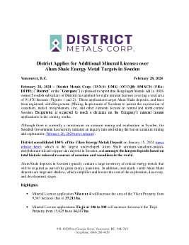 District News Release_Mineral License Applications_Feb. 28 2024_Final.pdf