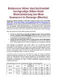 [PDF] Pressemitteilung: Endeavour Silver durchschneidet hochgradige Silber-Gold-Mineralisierung bei Mine Guanaceví in Durango (Mexiko)