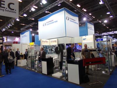 Der Carbon Composites e.V. Gemeinschaftsstand an der JEC World 2018 in Paris