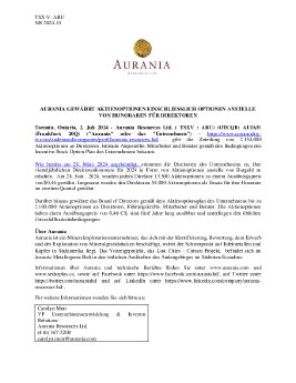 02072024_DE_ARU_Aurania Grants Stock Options 2024.06 final de.pdf