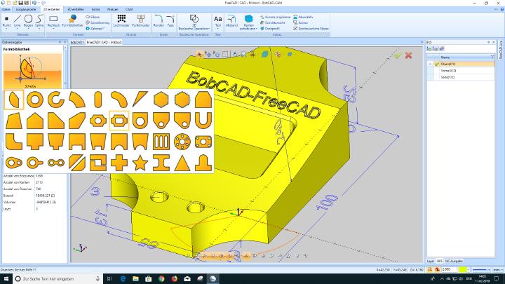 Bobcad Freecad V33 Gratis Cad System Mit Starken Erweiterungen Mecsoft Europe Gmbh Pressemitteilung Pressebox