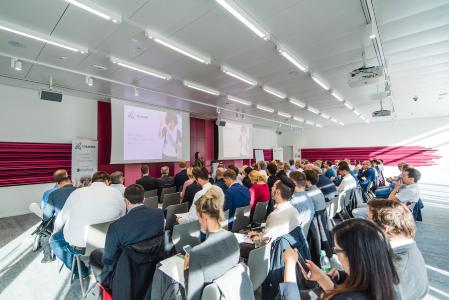 IIT 2018 München: Mehr als 80 Teilnehmer starteten um 10 Uhr in den InLoox Insider Tag 2018 in München.