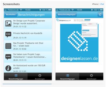 Benachrichtigungs-App