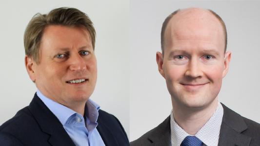 Nicholas Child (CEO, Hubshare) und Antti Nivala (CEO, M-Files) bündeln ihre Kräfte für moderne Kundenportale
