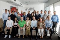 Das Gruppenfoto zeigt das Gesamtkonsortium beim Kickoff-Treffen am 7. September 2023 in Berlin. / Quelle: Sandra Ritschel