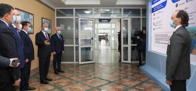 The President of the Republic of Kazakhstan visits GOLDBECK SOLAR