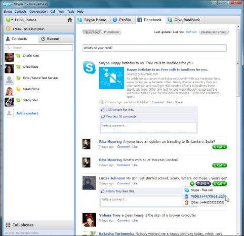 Skype 5.0_FB News Feed making a call.jpg