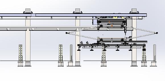 Picking system for large, flat objects