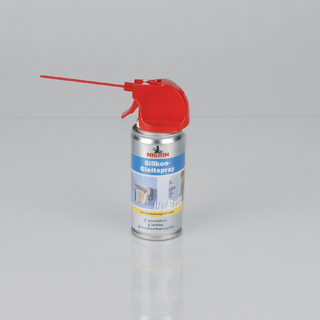 Ohne lästigen Geruch schmiert HyBrid Silikon-Gleitspray ölgleich Türen, Schubladen und Rollläden. Das Spray ist harz- und säurefrei und greift weder Kunststoffe noch Holz, Gummi oder Metall an.