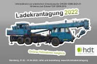 Es gibt viel zu besprechen auf der diesjährigen Ladekrantagung von Deutschlands ältestem technischen Weiterbildungsinstitut. Den thematischen Schwerpunkt bilden die Bestimmungen der DIN EN 12999:2021-06 einschließlich der aktuellen Änderungen für die Konstruktion, den Bau und Betrieb sowie die Prüfung von Ladekranen.