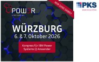 Vier PKS-Programmpunkte, über 50 Sessions und zwei Tage IBM i: PKS ist auf der POW3R 2026 in Würzburg mit vier Praxisimpulsen vertreten – von neuen Entwicklungskapazitäten und Wissenstransfer über KI-gestützte UI-Modernisierung bis zu DevOps und Teamplay. Als Premium-Sponsor vergibt PKS zudem sieben VIP-Tickets.