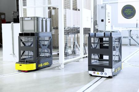 The AGV WEASEL® can be integrated into different levels of the supply chain thanks to its interface VDA 5050