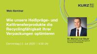 Web-Seminar „Recyclingfähigkeit von veredelten Verpackungen"