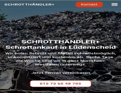 Wir kaufen in Lüdenscheid Schrott und Metalle Wir sind mobil und kommen dort hin wo Sie uns brauchen. Schrottabholung direkt vor Ort, immer in Ihrer Nähe! Wir sind Schrotthändler, die in ganz Lüdenscheid Und Umgebung unterwegs sind.