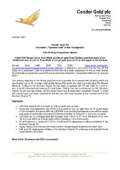 Condor_RNS_Drilling Update and Results La India Starter Pits FINAL 090321.pdf