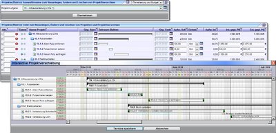 Matrix - schnelle Projekteingabe in Tabellenform