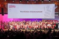 So sehen Siegerinnen und Sieger aus: Am 7. Dezember wurden die Ausnahmetalente in Berlin geehrt.