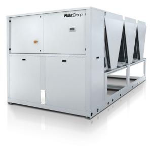 Kaltwassererzeuger mit ErP-2021-konforme Geräteserie mit Niedrig-GWP Kältemittel R-454B (GWP 466)