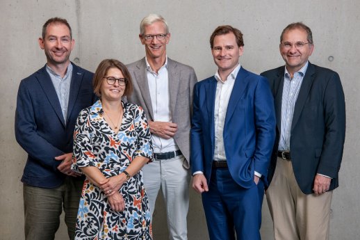 Die neuen Posten und Gesichter im Verwaltungsrat des Technoparks Winterthur. (Bild - Beat Märki.jpg