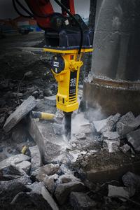 Atlas Copco: neuer SB 452 ergänzt die Reihe der leichten Hydraulikhämmer