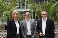 v.l.n.r. Claudia Wessel, Timo Oswald, Dr. Michael Gaida