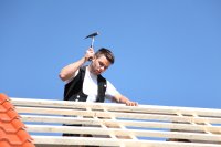 Trotz der Krise im Wohnungsneubau blickt das Bauhaupt- und Ausbaugewerbe verhalten optimistisch in die Zukunft. (Foto: amh-online.de, Sascha Schneider)