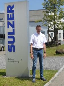 Ronny Graf, Injection-Molding Department Manager at the Haag production site in Switzerland Haag. Image Source: Sulzer, MPDV