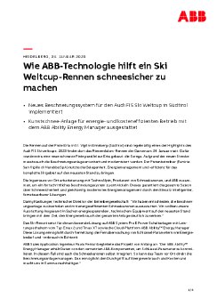 ABB Pressemitteilung - Wie ABB-Technologie hilft ein Ski Weltcup-Rennen schneesicher zu machen.pdf