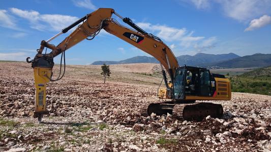 Epiroc HB 2500 in eco farming project