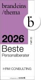 Beste Personalberater 2026: Auszeichnung für HRM CONSULTING im Segment Professional Search